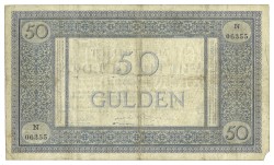 Nederland. 50 Gulden. Bankbiljet. Type 1885. Type Zeldzaam. - Zeer Fraai