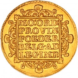 Gouden Dukaat. Holland. 1752. Prachtig.