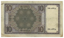 Nederland. 10 Gulden. Bankbiljet. Type Proefserie UB Zeeuws Meisje. - Zeer Fraai +.