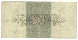 Nederland. 100 Gulden. Bankbiljet. Type 1945. Type Geldzuivering. - Zeer Fraai.