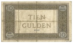 Nederland. 10 Gulden. Bankbiljet. Type 1884. - Fraai.