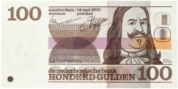 Nederland. 100 Gulden. Misdruk. Type 1970. Type Michiel de Ruyter. - Prachtig.