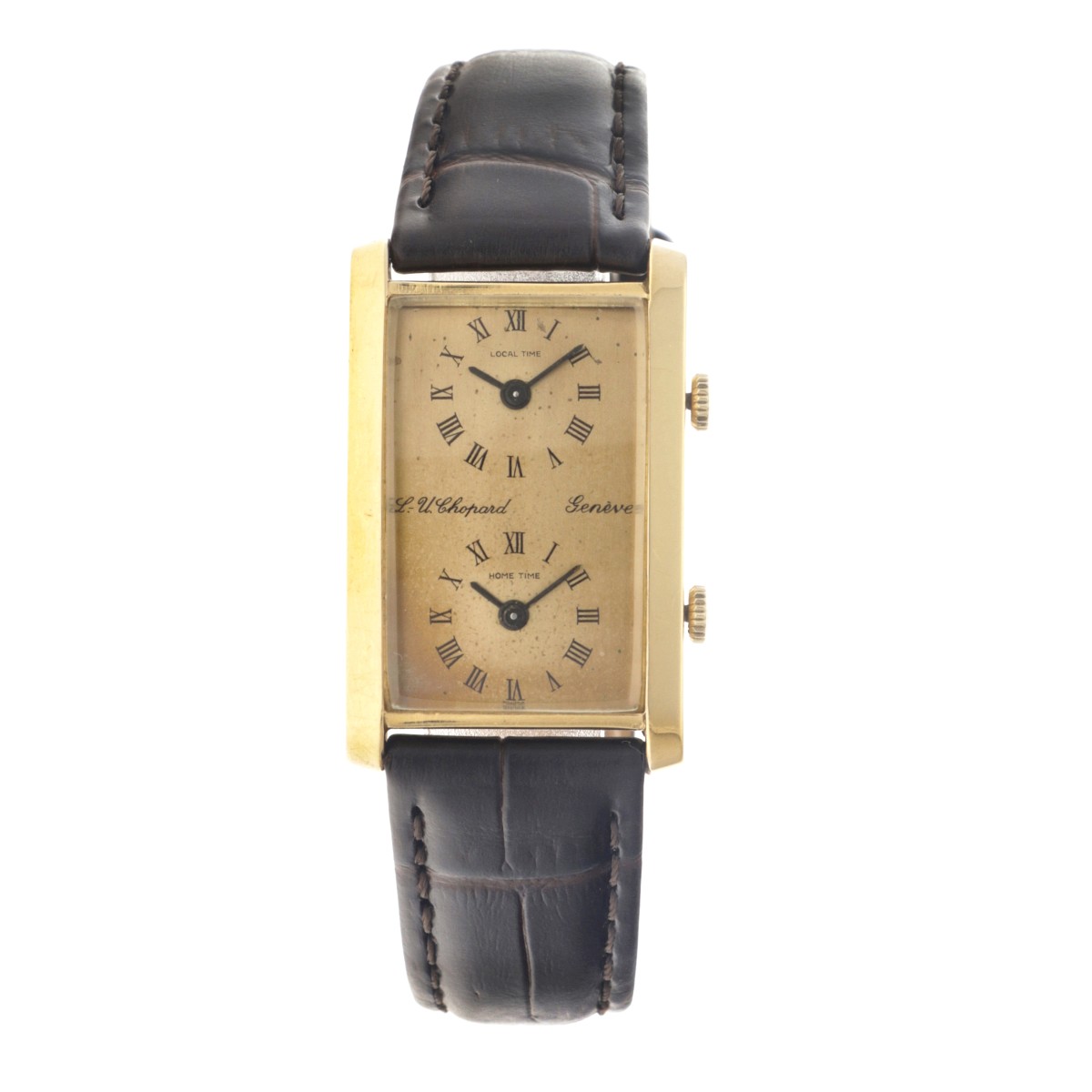 Chopard Dual Time 18K. 2030 - Heren horloge