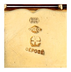 18K geelgouden schakelarmband
