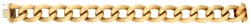 18K geelgouden gourmetschakel armband