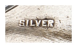 Sterling zilveren vlinder broche met emaille