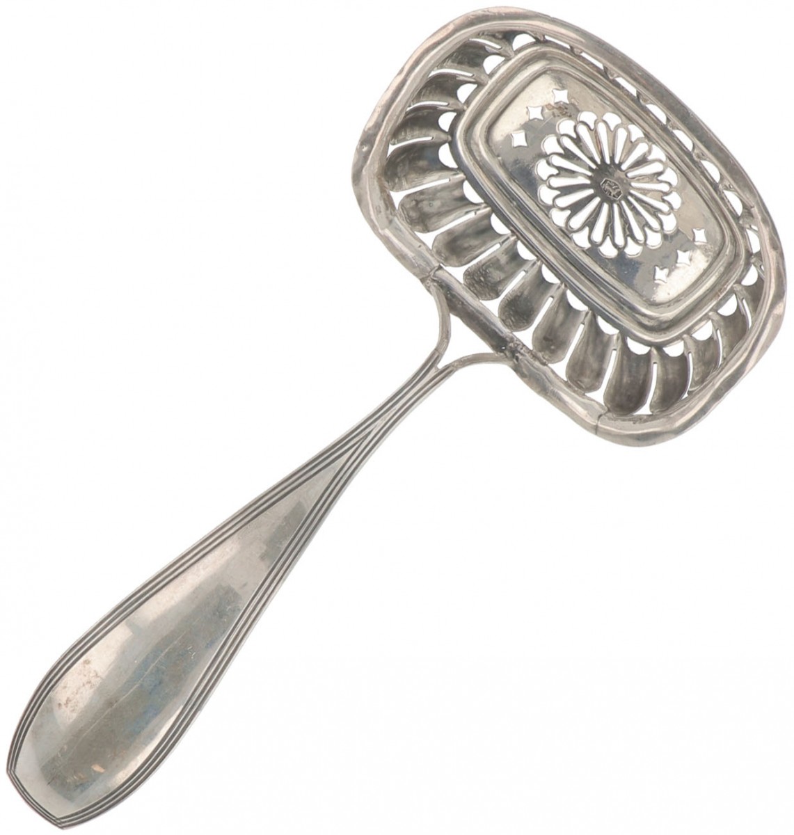 Strooilepel zilver.
