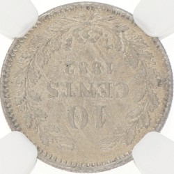10 Cent. Willem III. 1882. MS 62