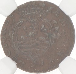 Duit. Zeeland. 1788. AU 58 BN