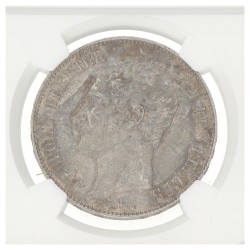 Belgium. Leopold I. 5 Francs - Bare head. 1849. AU 55