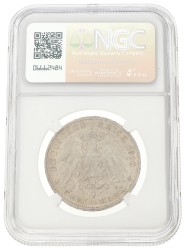 German states. Württemberg. Wilhelm II. 3 Mark. 1910 F. MS 62