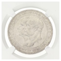 German states. Prussia. Wilhelm II. 3 Mark - Breslau university. 1911 A. MS 62