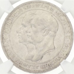 German states. Prussia. Wilhelm II. 3 Mark - Breslau university. 1911 A. MS 62