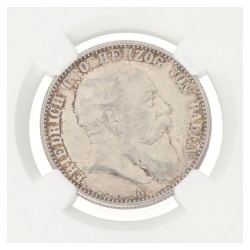 German states. Baden. Friedrich. 2 Mark. 1905 G. AU 55