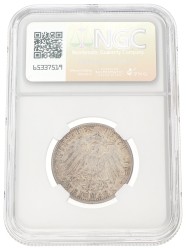 German states. Baden. Friedrich. 2 Mark. 1905 G. AU 55