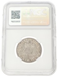 German states. Baden. Friedrich. 2 Mark. 1903 G. AU 58