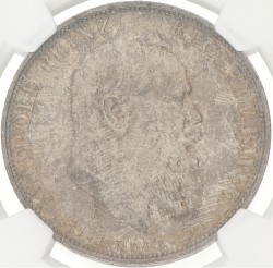 German states. Bavaria. Luitpold. 5 Mark - 90th birthday. 1911 D. MS 63