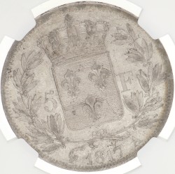 France. Second kingdom. Louis XVIII. 5 Francs. 1817 A. AU 58