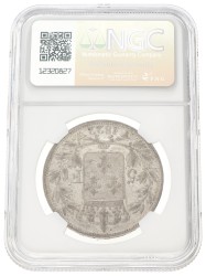 France. Second kingdom. Louis XVIII. 5 Francs. 1822 W. AU 53