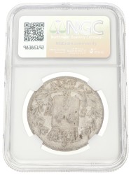 France. Second kingdom. Louis XVIII. 5 Francs. 1823 W. AU 58