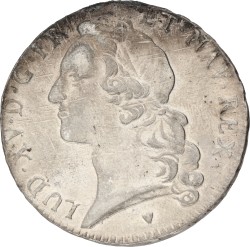 France. Kingdom. Louis XV. Ecu. 1765 &. VF