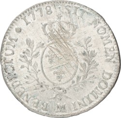 France. Kingdom. Louis XVI. Ecu. 1778 M. XF