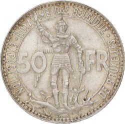 Belgium. Leopold III. 50 Francs - FR. 1935. XF