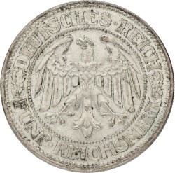 Germany. Weimar republic. 5 Mark. 1927 A. AUnc