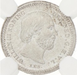 5 Cent. Willem III. 1850. MS 67