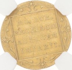 Gouden dukaat. Willem I. 1819. MS 62