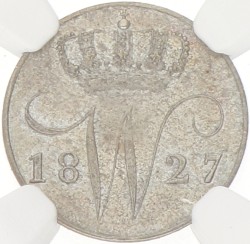 5 Cent. Willem I. 1827 U. MS 65