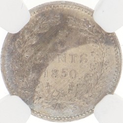5 Cent. Willem III. 1850. MS 62