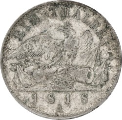 German states. Prussia. Friedrich Wilhelm II. Thaler. 1818 A. VF +