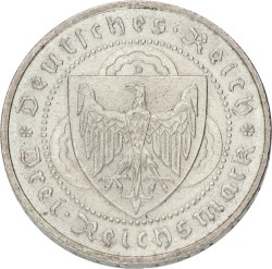 Germany. Weimar republic. 3 Mark - Vogelweide. 1930. XF +
