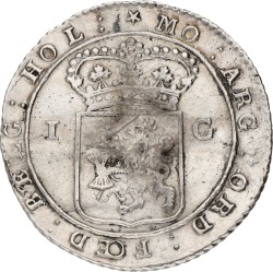 Scheepjesgulden. Nederlands-Indië. 1802 - Grote mast onder T. VF