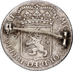 3 gulden - generaliteit. Utrecht. 1763. VF +