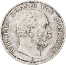 German states. Prussia. Wilhelm I. Thaler. 1871 A. XF