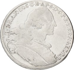German states. Bavaria. Maximilian III Joseph. Thaler. 1759. F -