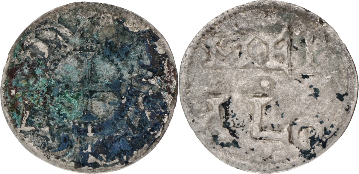 France. Poitiers. Melle. Charles 'le Simple'. Denier. ND (12th century). F
