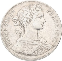 German states. Frankfurt. Thaler. 1859. F +