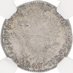 Belgium. Austrian Netherlands. Franz II. Plaket or 14 Liards. 1794. UNC details