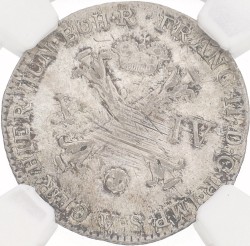 Belgium. Austrian Netherlands. Franz II. Plaket or 14 Liards. 1794. UNC details