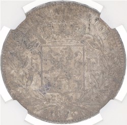 Belgium. Leopold II. 5 Francs. 1873. MS 61