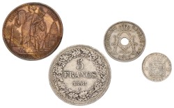 Belgium. Lot (4) Mixed. Average VF