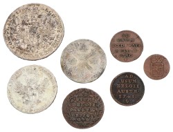 Lot (7) Mixed. Brabant. Average VF