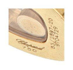 Chopard 18K geelgouden oorstekers Happy Diamonds
