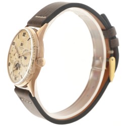 No Reserve - Universal Genève Triple Calendar Moonphase 11312 - Heren horloge - ca. 1949