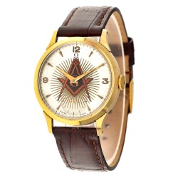 Omega Masonic Dresswatch - Heren horloge - ca. 1956