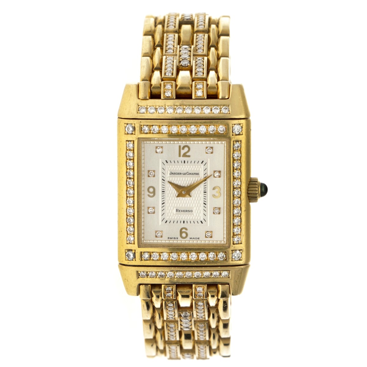 No Reserve - Jaeger-LeCoultre Reverso 267.1.86 18K. - Dames horloge 