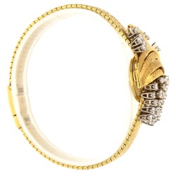 Bucherer "Sous Capot" 18K. 22050 - Dames horloge 